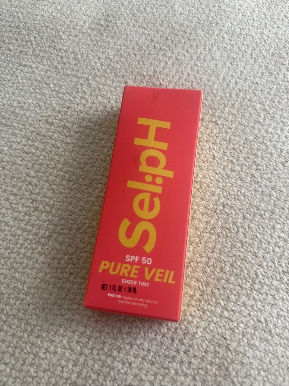 Selph Pure Veil SPF 50 Sheer Tint Sunscreen